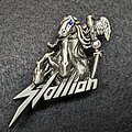 Stallion - Pin / Badge - Stallion 3D Metal Pin -  From The Dead   Antiksilber mit blauem Auge