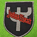 Judas Priest - Patch - Judas Priest - Logo (Shield - Silver Border)