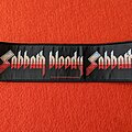 Black Sabbath - Patch - Black Sabbath - Sabbath, bloody Sabbath - Stripe