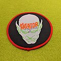 Kreator - Patch - Kreator - Behind the Mirror - Circular Red Border