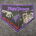 Night Demon - Patch - Night Demon - Are you out there (Purple Border)