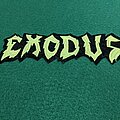 Exodus - Patch - Exodus - Logo Backshape Neon Green