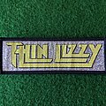 Thin Lizzy - Patch - Thin Lizzy - Logo (Yellow Silver Glitter)