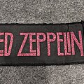 Led Zeppelin - Patch - Led Zeppelin - Logo Stripe (Pink Glitter)
