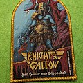 Knight &amp; Gallow - Patch - Knight & Gallow - For Horror and Bloodshed (Tomb Gold Border)