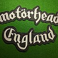 Motörhead - Patch - Motörhead - Back Shapes - 2x Logo (Motörhead & England)