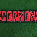 Scorpions - Patch - Scorpions - Backshape red