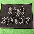 High Spirits - Patch - High Spirits - Logo (Lines Out)