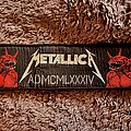 Metallica - Pin / Badge - Metallica Speed Metal Band Patch ADMCMLXXXIV