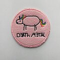 Death Metal - Patch - Death Metal Pink Unicorn - Patch