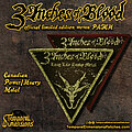 3 Inches Of Blood - Patch - 3 Inches Of Blood long live heavy metal