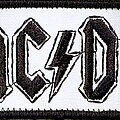 Ac Dc - Patch - AC DC patch , black & white