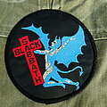 Black Sabbath - Patch - Black Sabbath patch,blue Henry on black with red cross by black border