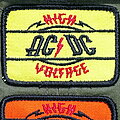 Ac Dc - Patch - AC DC patch badge yellow