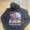 Iron Maiden - Hooded Top / Sweater - Vintage 2003 Iron Maiden 'Number of the Beast' Hoodie Size M.