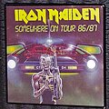 Iron Maiden - Pin / Badge - Iron Maiden Maiden Somewhere on tour 86/87 Pin