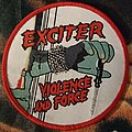 Exciter - Patch - Exciter Violence and force Patch lim. 100