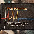 Rainbow - Patch - Rainbow Difficult to cure Europe '81 Patch