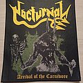 Nocturnal - Patch - Nocturnal Arrival of the carnivore Backpatch