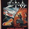 Sodom - Patch - Sodom Agent orange Backpatch (red border)