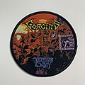 Gorguts - Patch - Gorguts The Erosion of Sanity Circular Patch