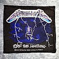 Metallica - Patch - Metallica Ride The Lightning patch