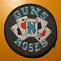 Guns N&#039; Roses - Patch - GUNS N' ROSES "playing cards" original patch