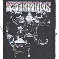 Scorpions - Patch - SCORPIONS eyes and guitar vintage printed patch