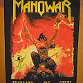 Manowar - Patch - MANOWAR "Triumph Of Steel" original backpatch