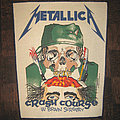 Metallica - Patch - METALLICA Crash Course In Brain Surgery original backpatch