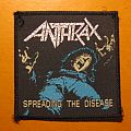 Anthrax - Patch - ANTHRAX "Spreading The Disease" patch