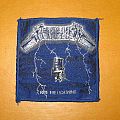 Metallica - Patch - METALLICA Ride The Lightning original woven patch (blue border)