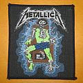 Metallica - Patch - METALLICA "electric chair" original woven patch