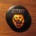 Accept - Other Collectable - ACCEPT lion head vintage prismatic button