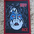 Kiss - Patch - KISS "Ace" original woven patch (red border)