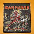 Iron Maiden - Patch - IRON MAIDEN "Hallowed Be Thy Name" original woven patch