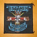 Testament - Patch - TESTAMENT "Disciples Of The Watch" original woven patch