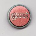 Saxon - Pin / Badge - SAXON Logo with rapier and dagger vintage button