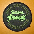 Suicidal Tendencies - Patch - SUICIDAL TENDENCIES "Join The Army World Tour" original woven patch