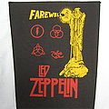 Led Zeppelin - Patch - LED ZEPPELIN Farewell vintage backpatch