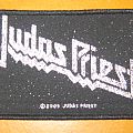 Judas Priest - Patch - JUDAS PRIEST silver logo patch