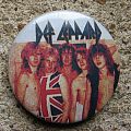 Def Leppard - Other Collectable - DEF LEPPARD "backstage picture - Pyromania tour" vintage button