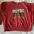 AC/DC - Hooded Top / Sweater - AC/DC Let There Be Rock (film) c1980 raglan sweater
