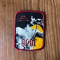 AC/DC - Patch - AC/DC Bon Scott vtg rubber-printed patch (red border)