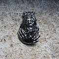 Ozzy Osbourne - Pin / Badge - OZZY OSBOURNE Bark At The Moon vintage cast pewter brooch