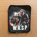 W.A.S.P. - Patch - W.A.S.P. band, skull & blood vtg printed patch