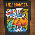 Helloween - Patch - HELLOWEEN I Want Out original backpatch