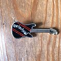 Motörhead - Pin / Badge - Motörhead MOTÖRHEAD vtg prismatic guitar pin