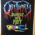 Obituary - Patch - OBITUARY Slowly We Rot original backpatch