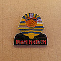 Iron Maiden - Pin / Badge - IRON MAIDEN Powerslave / World Slavery Tour original enameled metal pin